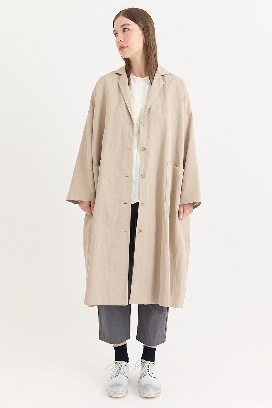 Chez Vidalenc - Trench Coat - Natural – Scarlet Jones