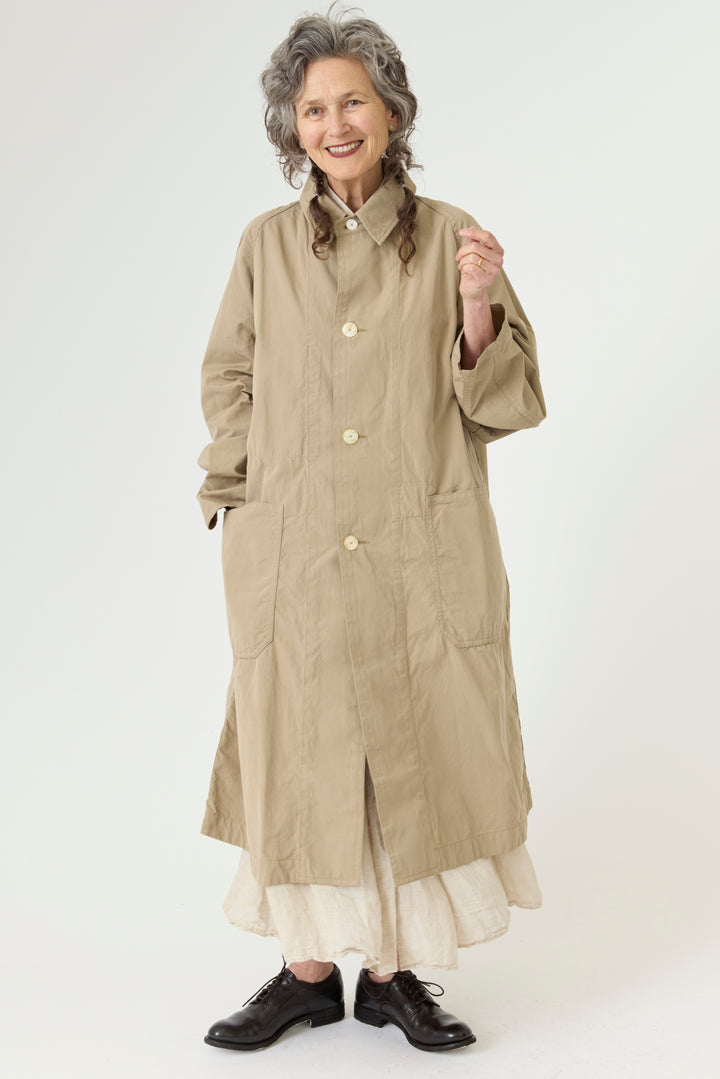 Kaval - Raglan Overcoat - Natural