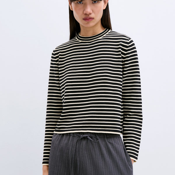 Cordera - Organic Cotton Striped T Shirt – Scarlet Jones