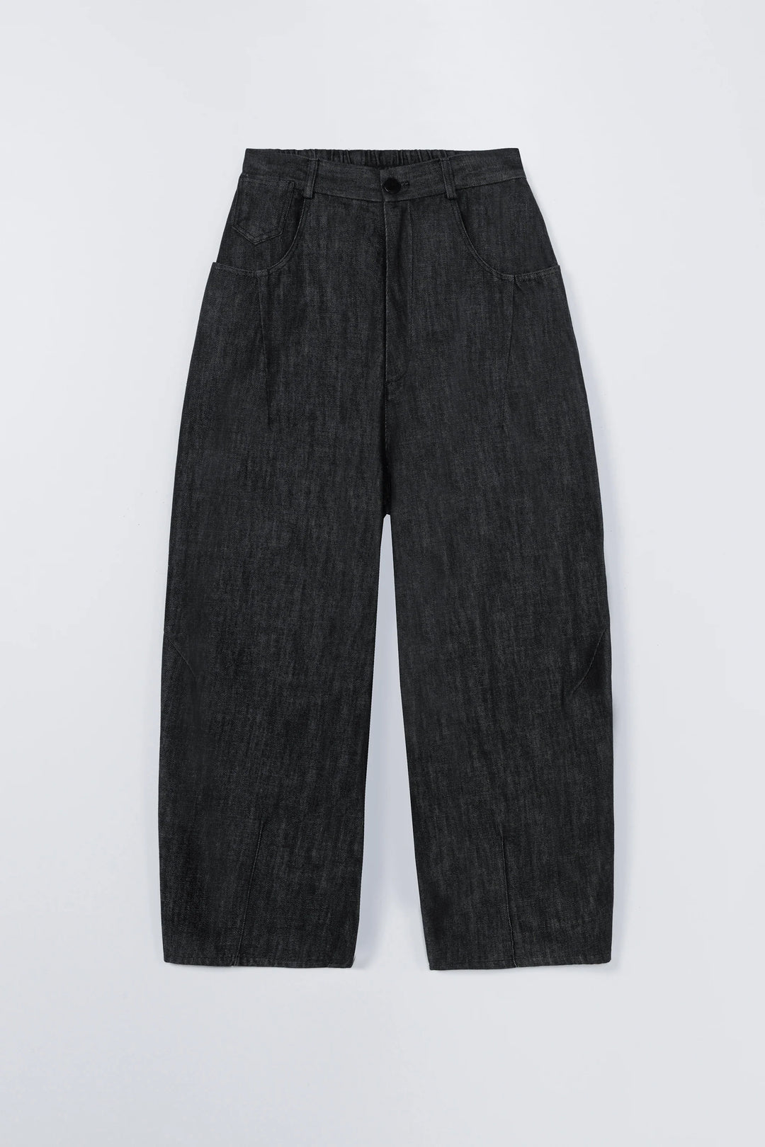 Cordera - Denim Baggy Pants - Black