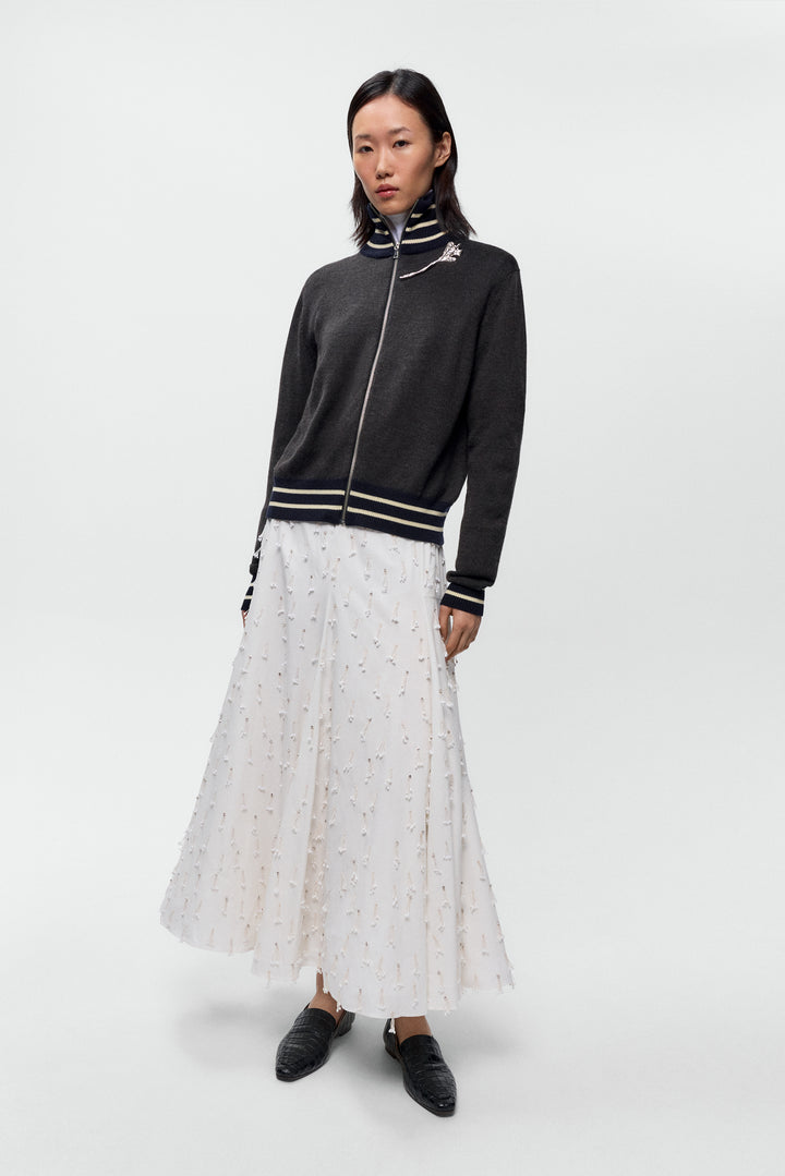 Cordera - Merino Wool Sporty Cardigan