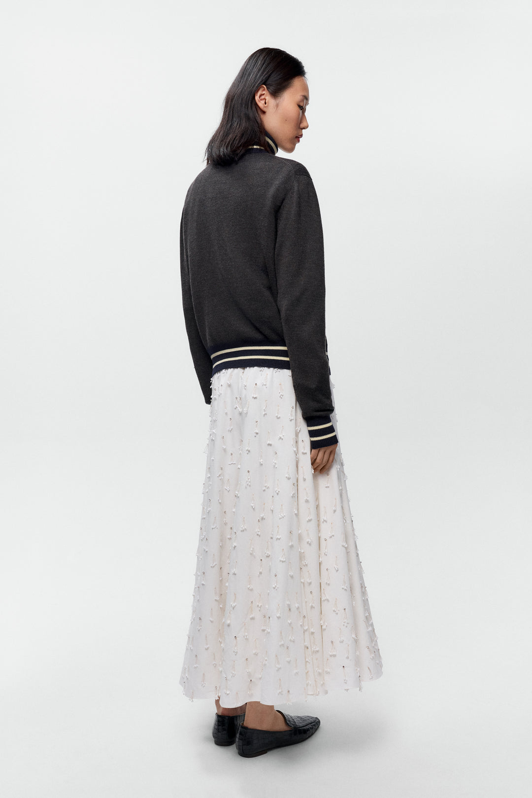 Cordera - Merino Wool Sporty Cardigan