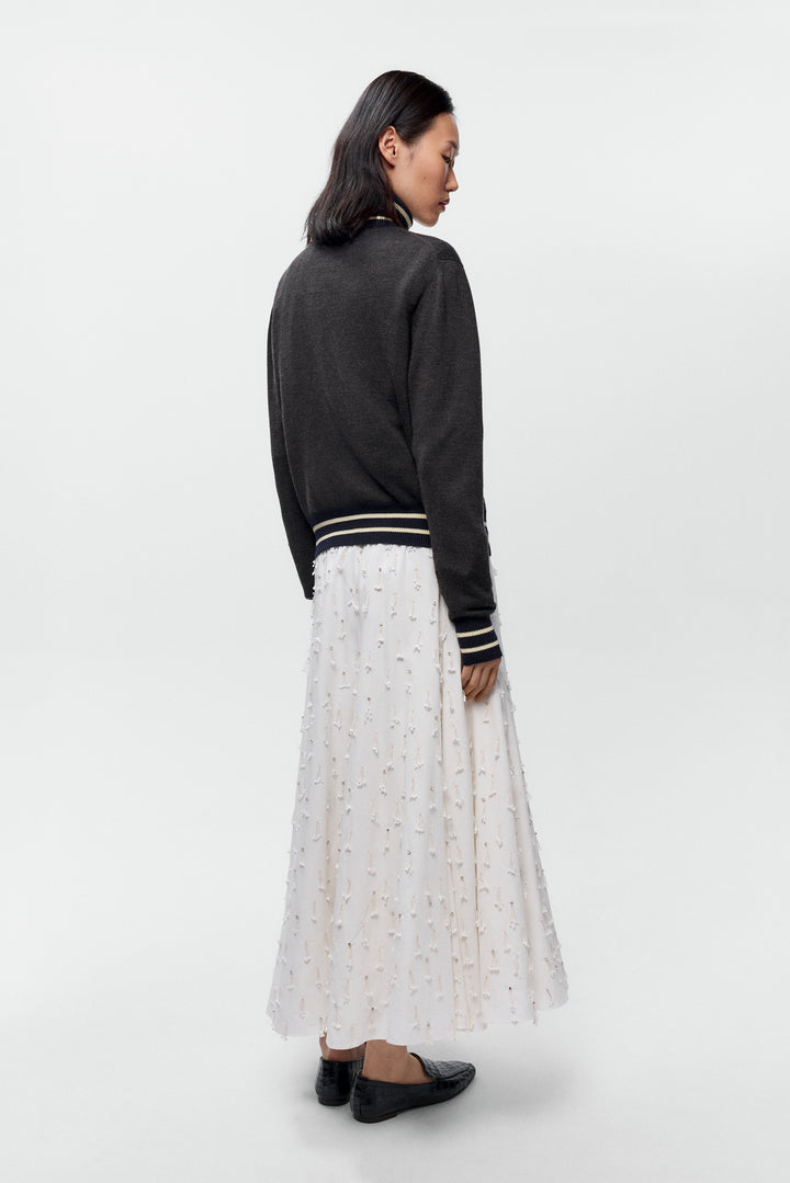 Cordera - Merino Wool Sporty Cardigan