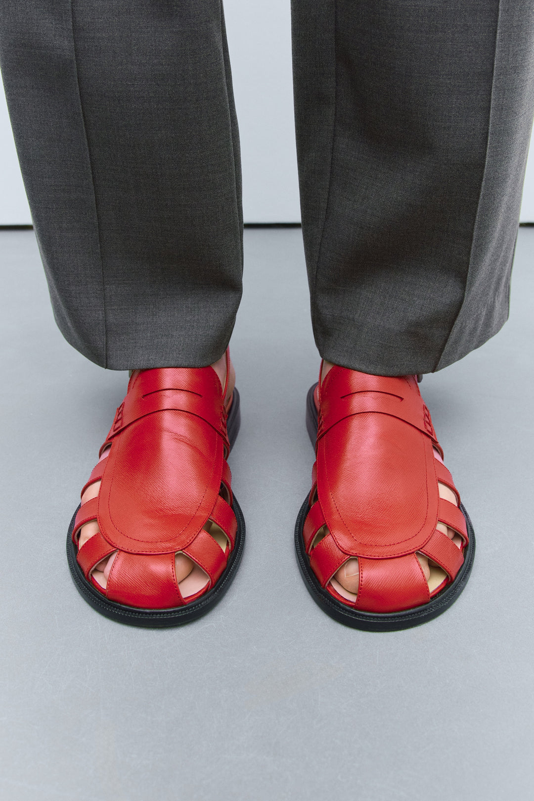 Cordera - Slingback Loafer - Red