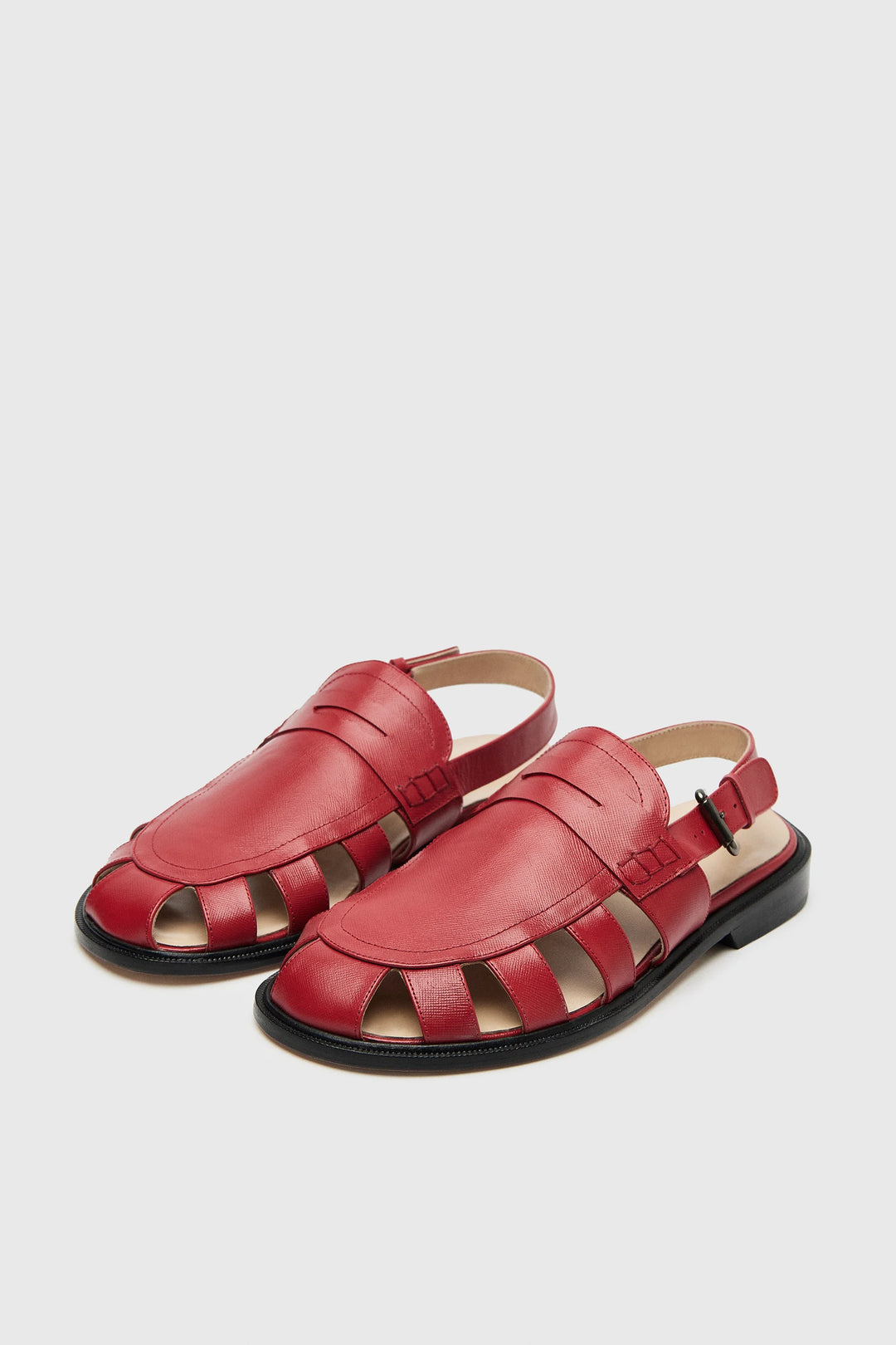 Cordera - Slingback Loafer - Red