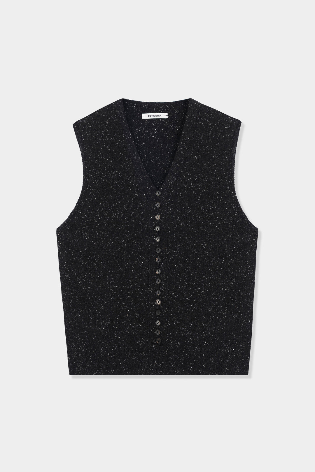 Cordera - Silk &amp; Wool Flecked Waistcoat