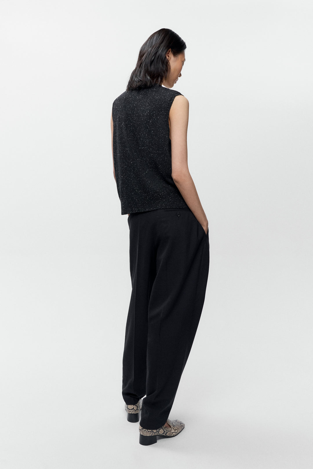 Cordera - Silk &amp; Wool Flecked Waistcoat