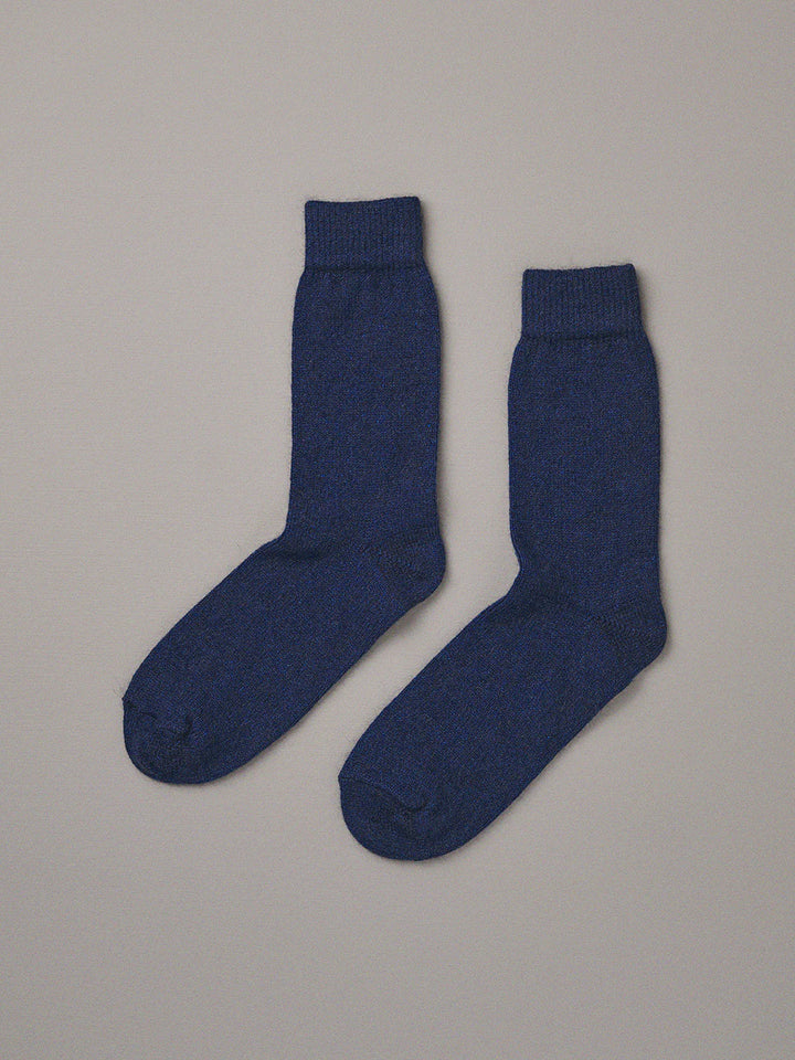 Francie - Possum Merino Socks / Ink