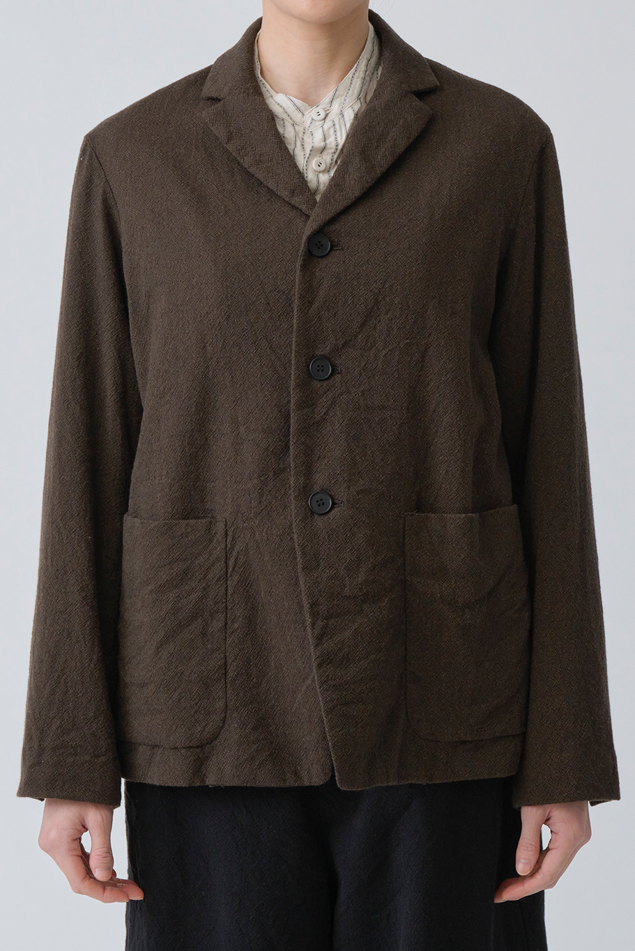 Pas de Calais - Wool Cotton Tailored Jacket
