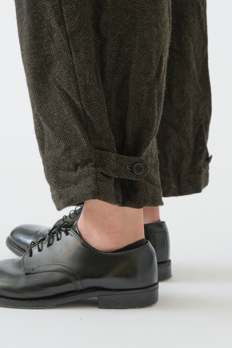 Pas de Calais - Herringbone Wide Pants
