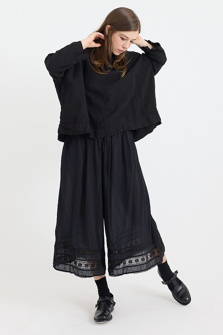 Metta - Sailor Boxy Top - Light Linen