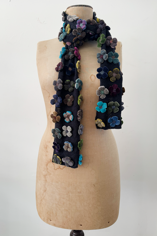 Sophie Digard - Velour Four Petal Scarf