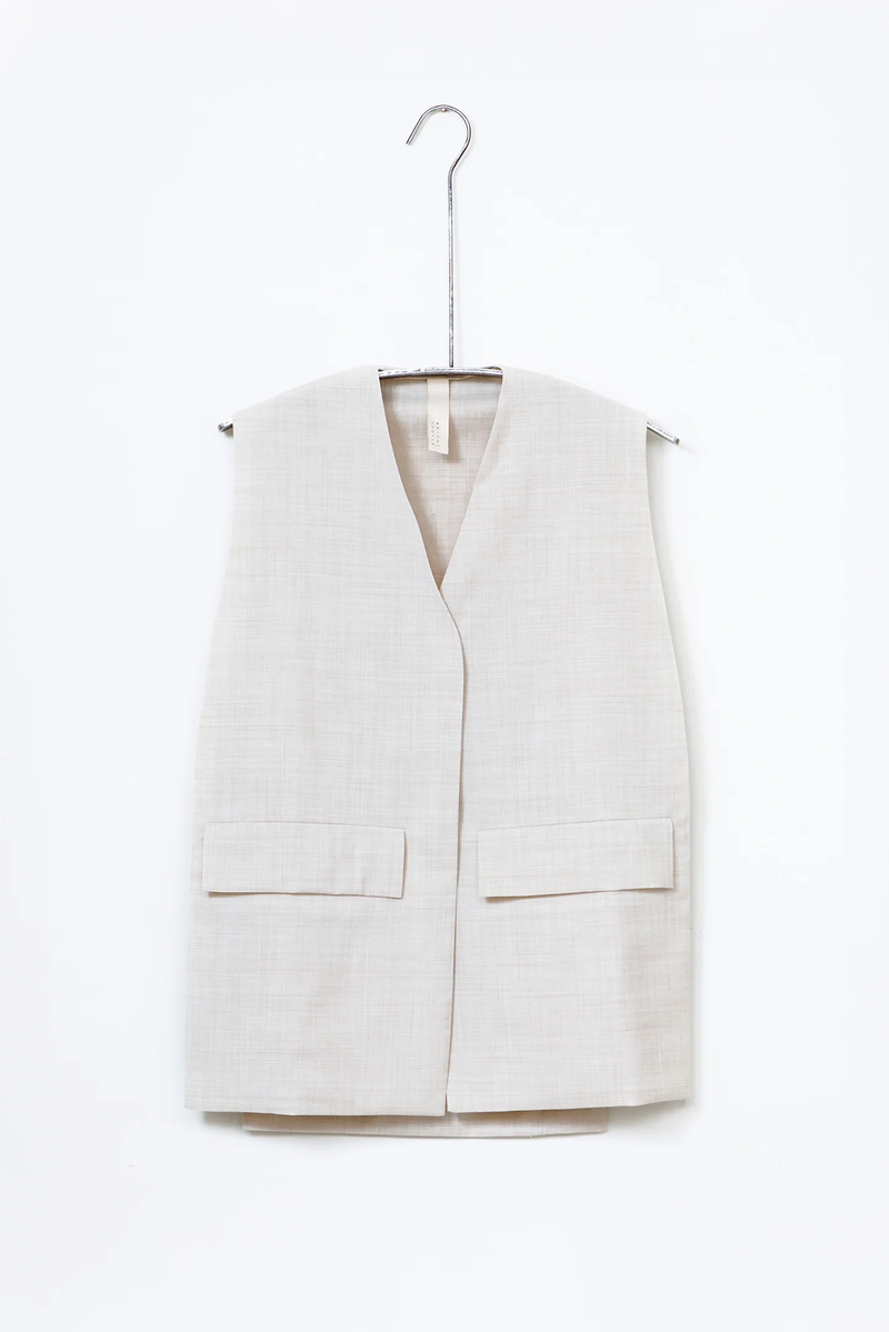 Wright + Doyle - Tailored Vest - Hay