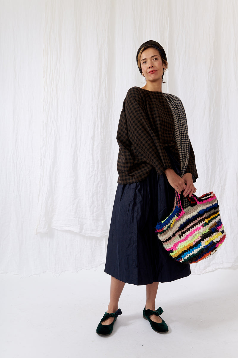 Daniela Gregis - crochet bag corolata - mix colour