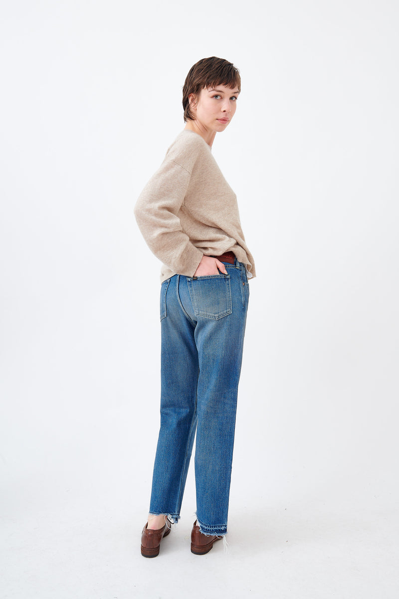 Chimala - Selvedge Denim Used Ankle Cut - CS32-WPO7