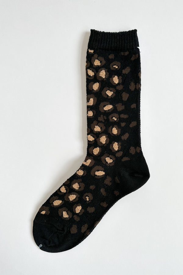 Antipast - Leopard Socks Knitted - AS-208