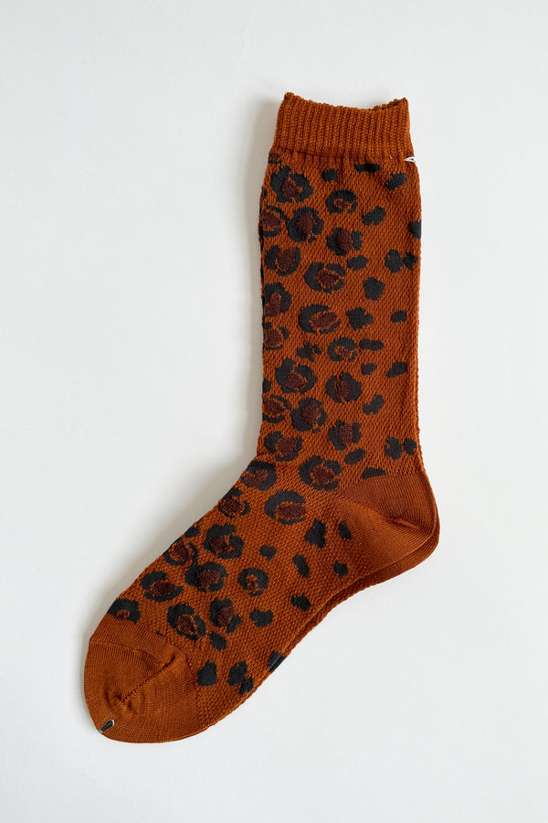 Antipast - Leopard Socks Knitted - AS-208