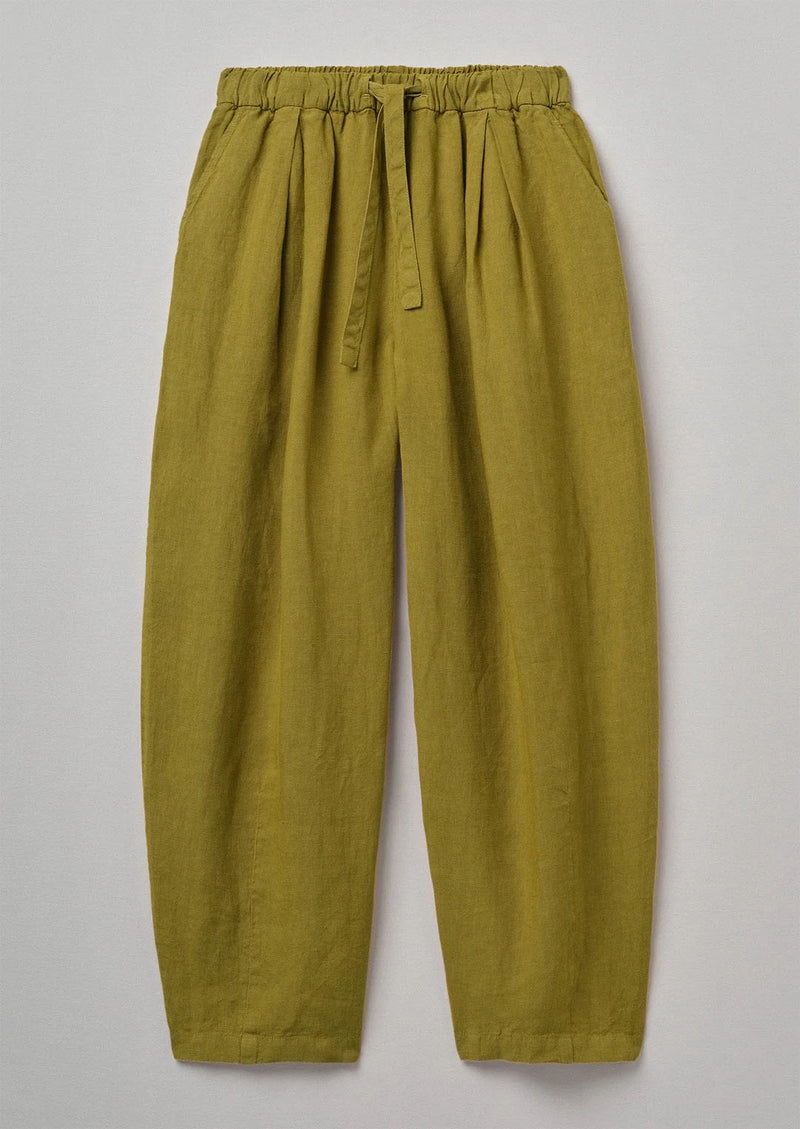 Toast - Garment Dyed Linen Balloon Trousers