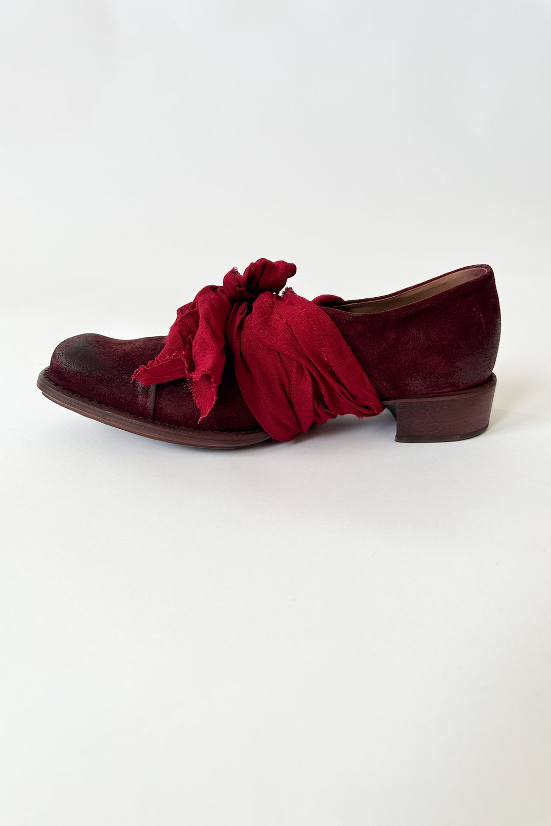Cherevichkiotvichki - Square Derby with Toe Cap - Red