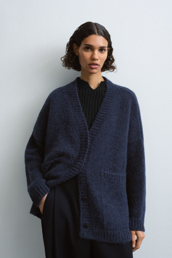 Cordera - Baby Alpaca Cardigan Navy