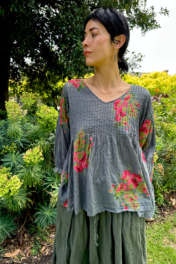Voyage - Pintuck Blouse