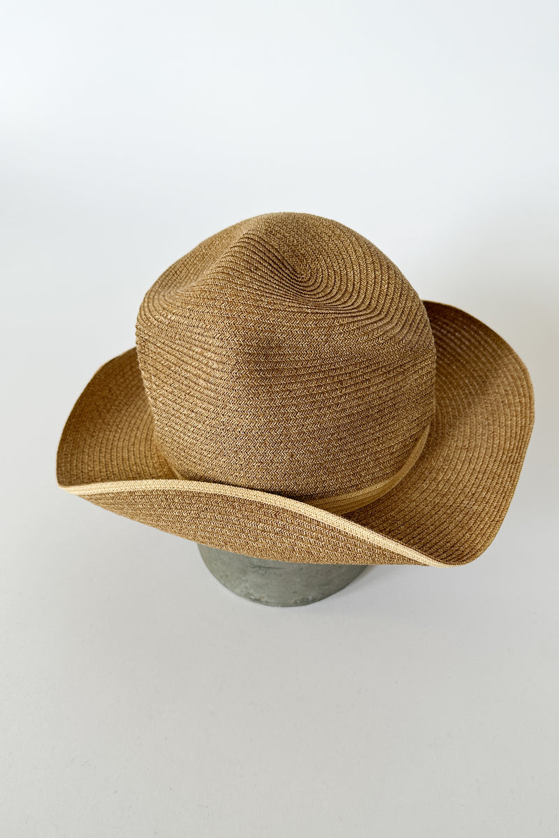 Mature Ha - Boxed Hat 7cm brim switch colour line