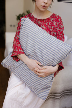 Metta - Cushion Cover - Linen Stripes