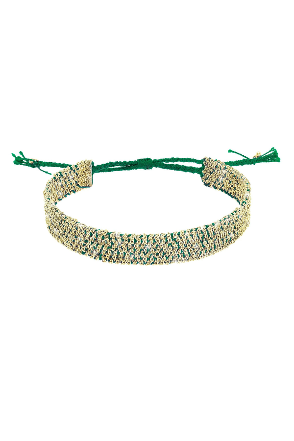 Marie Laure Chamorel - N° 828 BRACELET GOLD GREEN