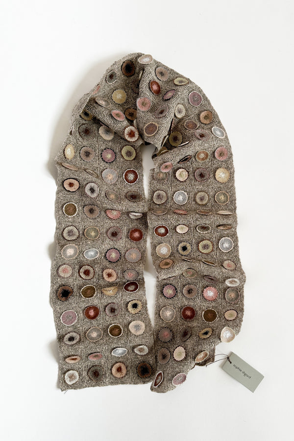 Sophie Digard - Medium Crocheted Scarf - 4562