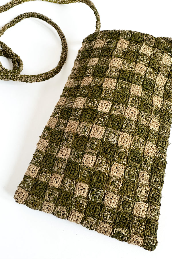 Sophie Digard - Small Cross - Body Raffia Bag - 161/4374/S/R
