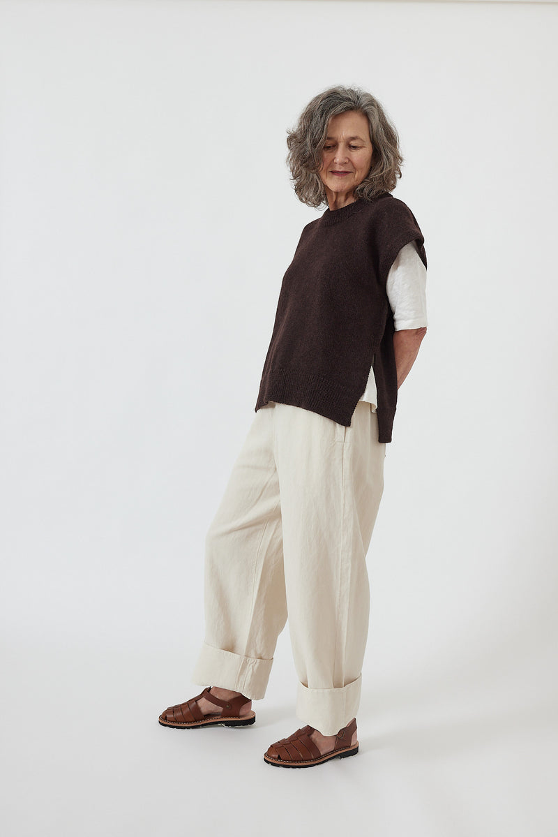 Toast - Cotton Linen Wide Leg Trousers - SS23