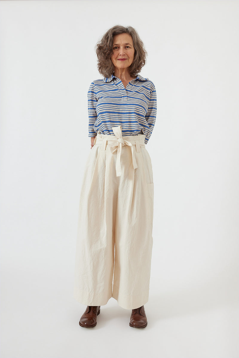 Toast - Belted Canvas Fisherman Trousers