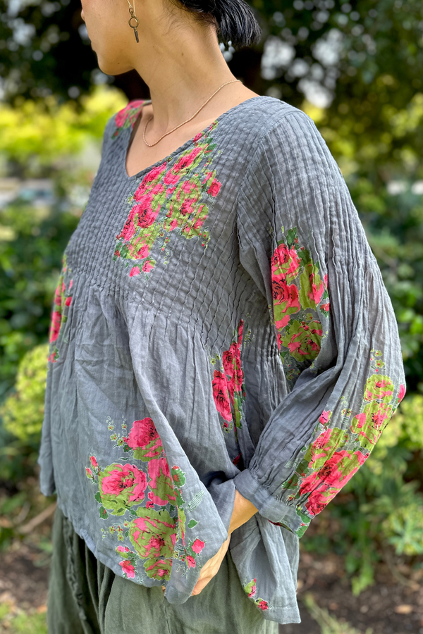 Voyage - Pintuck Blouse