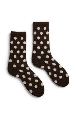 Lisa B -  Classic Dot crew socks